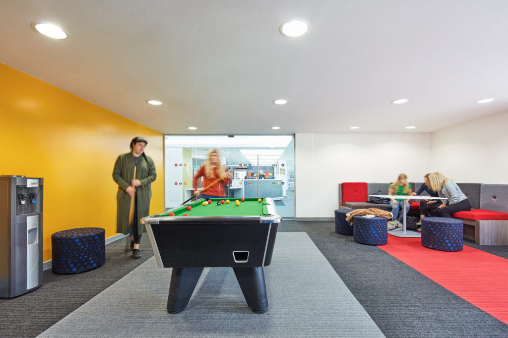 Salford University student residences Space Contract Interiors